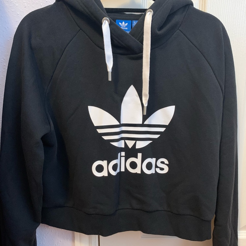 Adidas cropped hoodie